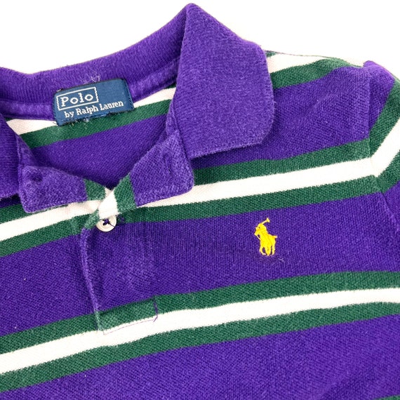 Kids  Polo Ralph Lauren long sleeve stripes colla… - image 3