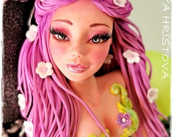 Little Face of Woman F2 ... Silicone Moulds