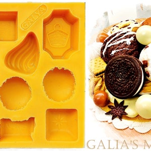 SILICONE MOULD Candy, Chocolate and small French macarons