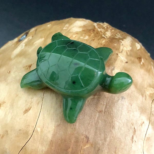 Canadian Jade Turtle - Multiple Sizes - Jade Figurine - Turtles