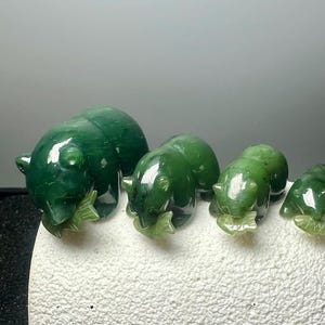 白翡翠の彫刻 - Etsy 日本