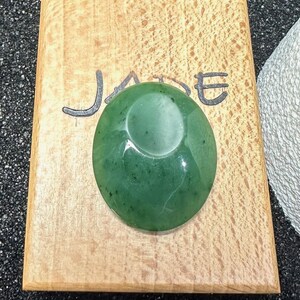 Canadian Nephrite Jade Worry Stone - Natural Jade - Jade Gift - Authentic Jade