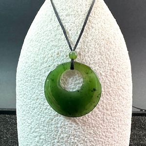 Canadian Jade Circle Of Life Pendant - 0517 - Nephrite Jade - Jade Necklace