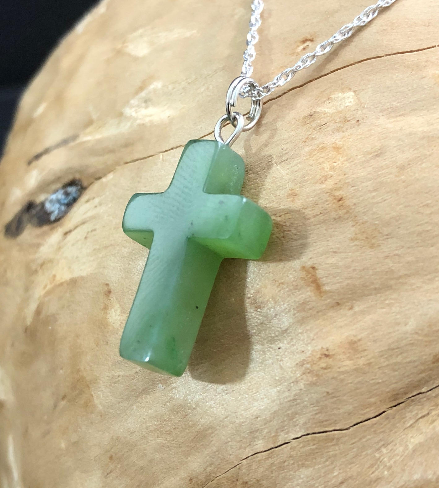 Canadian Nephrite Jade Cross 0960-7 Jade Pendant Jade - Etsy Canada