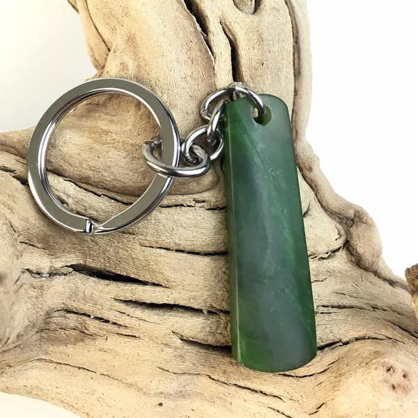 Green Jade Keychain Etsy