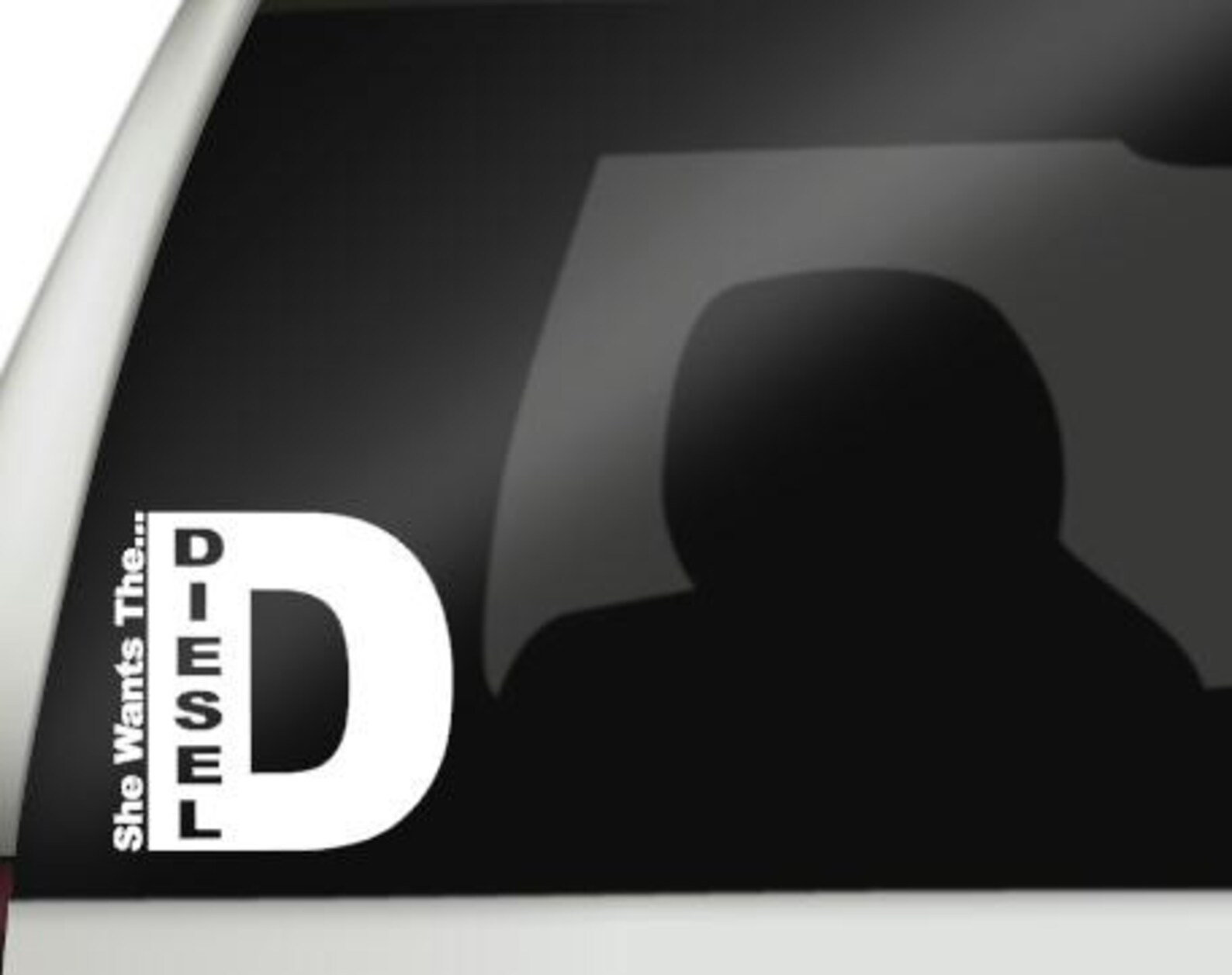 She Wants the D Diesel Truck / Car Decal - Etsy