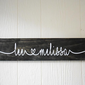 Established Sign, Wedding Sign, Valentine&#39;s Sign, Housewarming Sign