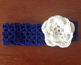 Crochet Headband Pattern Tutorial, Crochet Flower Headband, Crochet Pattern, Crochet Flower Pattern, Three Layer Flower, Instant Download