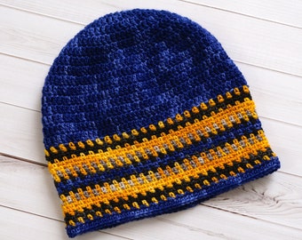 Crochet Hat Pattern Tutorial, Crochet Hat, Crochet Beanie Pattern, Instant Download