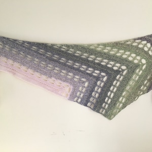 Crochet Pattern: Lace Crochet Shawl, Crochet Shawl Pattern, Lacy Crochet Shawl, Rectangular Shawl, Leaf Shawl, Tree Shawl - Instant Download
