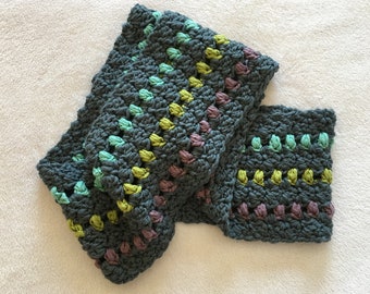 Crochet Cowl Pattern: Foggy Morning Cowl, Bulky Crochet Cowl - Instant Download