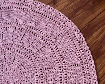 Crochet Rug Pattern, Crochet Doily Pattern, Filet Crochet, Crochet Pattern, Crochet Tutorial, Crochet Placemat, Instant Download