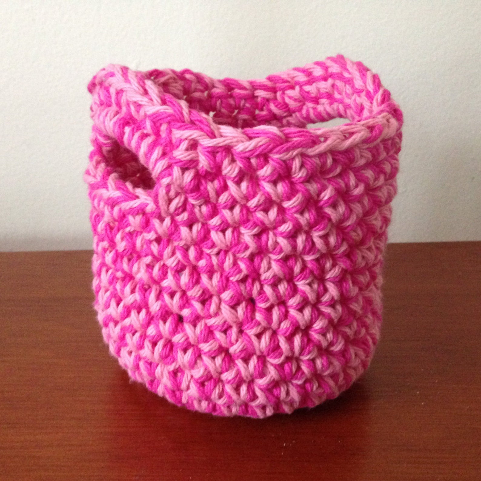 Mini Crochet Basket Pattern / Tutorial Small Crochet Basket Etsy