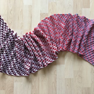 Crochet Pattern: Crochet Shawl Pattern, Fingering Crochet Shawl, Gradient Shawl, Whirl Shawl, Striped Crochet Shawl - Instant Download