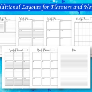 Knitting and Crochet Planner PDF, Knitting Journal, Printable Crochet Planner, Yarn Craft Planner, PDF Download image 10