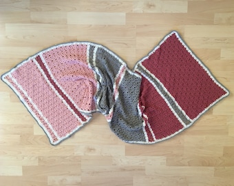 Crochet Shawl Pattern / Tutorial: Four Seasons Shawl, Lace Shawl, Lace Crochet Pattern - Instant Download