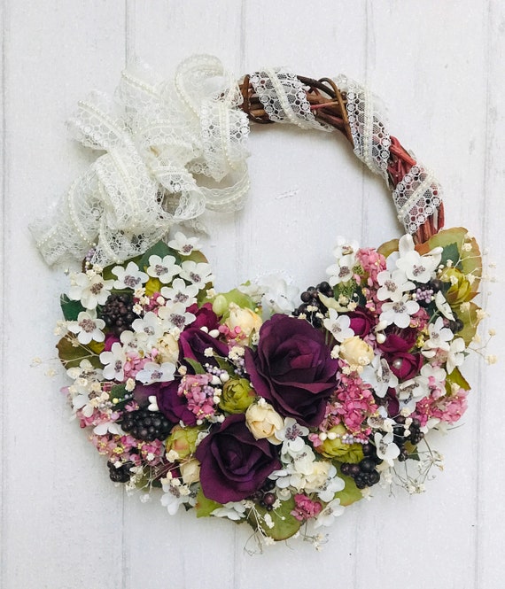 flower girl wreath to carry