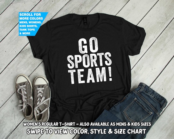 mens sports team shirts