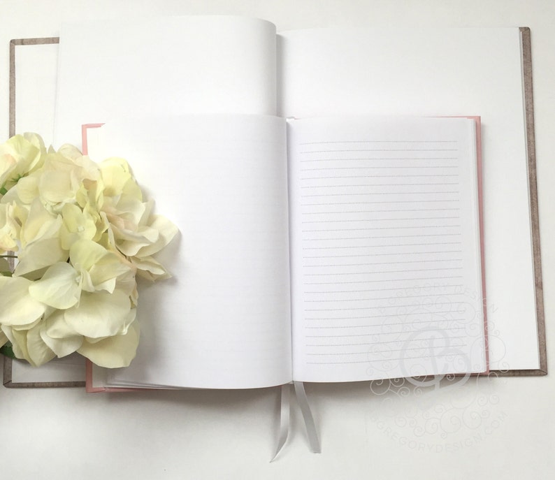 Woodsy Guestbook Personalized Guestbook Wedding Guest Book Rustic Wedding Keepsake Custom Guest Book Wedding Guestbook