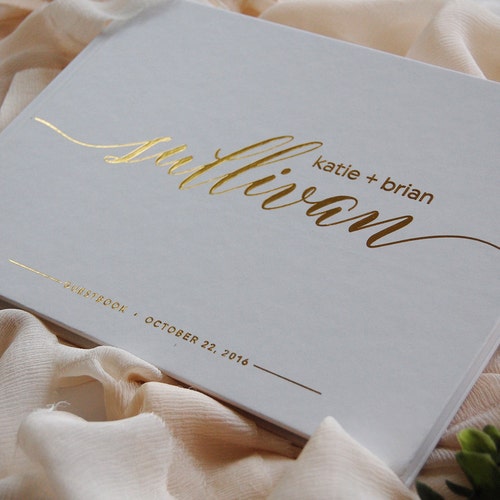 Wedding Photo Guest Book in Light Blue Linen Suit Linen Etsy