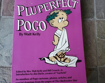Vintage Pogo by Walt Kelly Handkerchief.