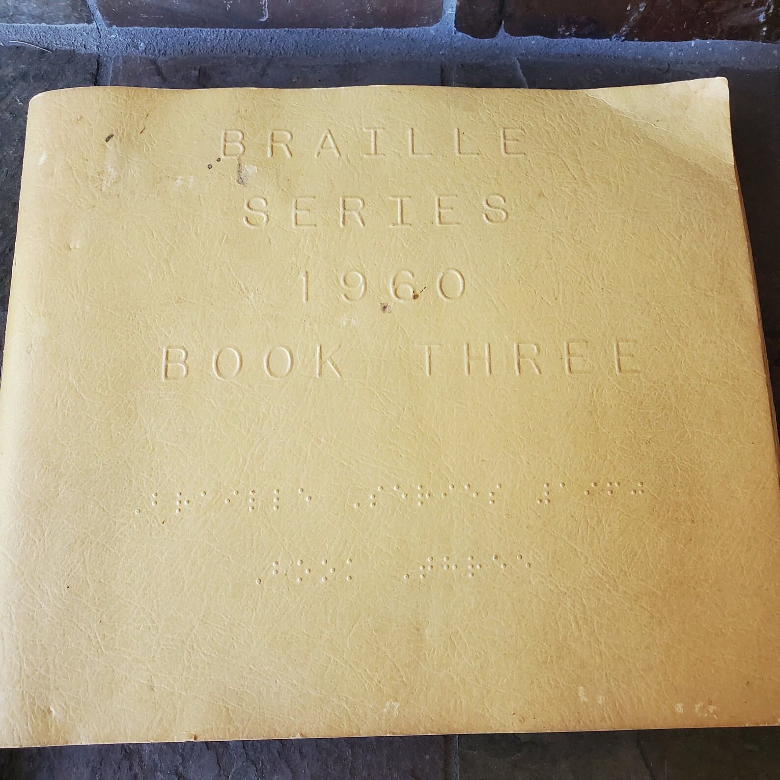 1960 Braille Series Books Volume 2 and 3 Braille Readers Etsy