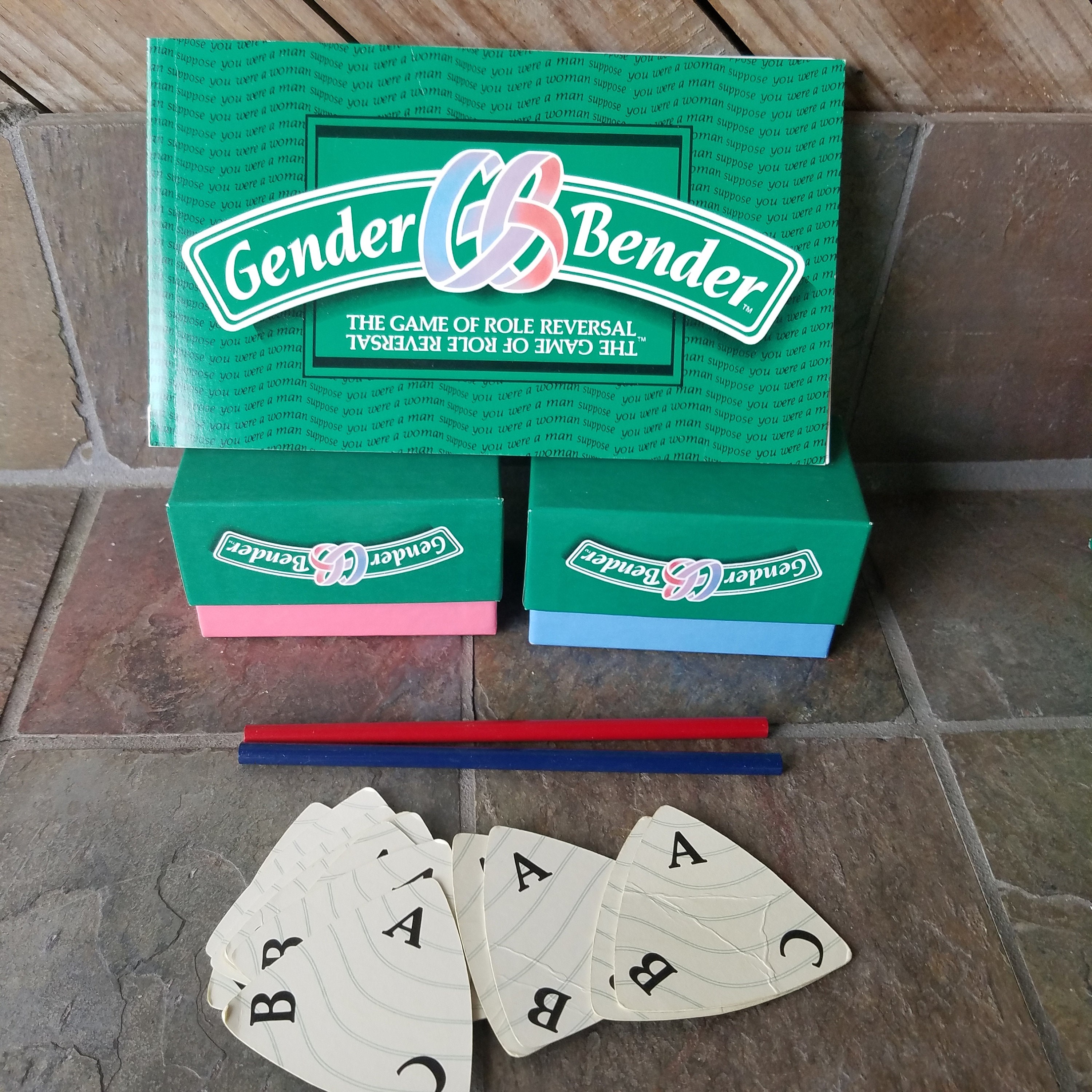 Gender Bender Game Role Reversal Game Vintage Etsy