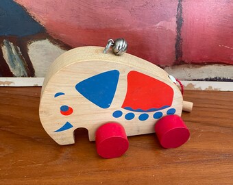 Set of 3 Susan Wynter Wood Pull Toys