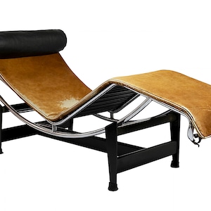 Le Corbusier, Pierre Jeanneret, Charlotte Perriand chaise longue LC4 pour Cassina