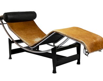 カッシーナ用ヴィンテージ ル・コルビジェ LC4 長椅子、1970年代