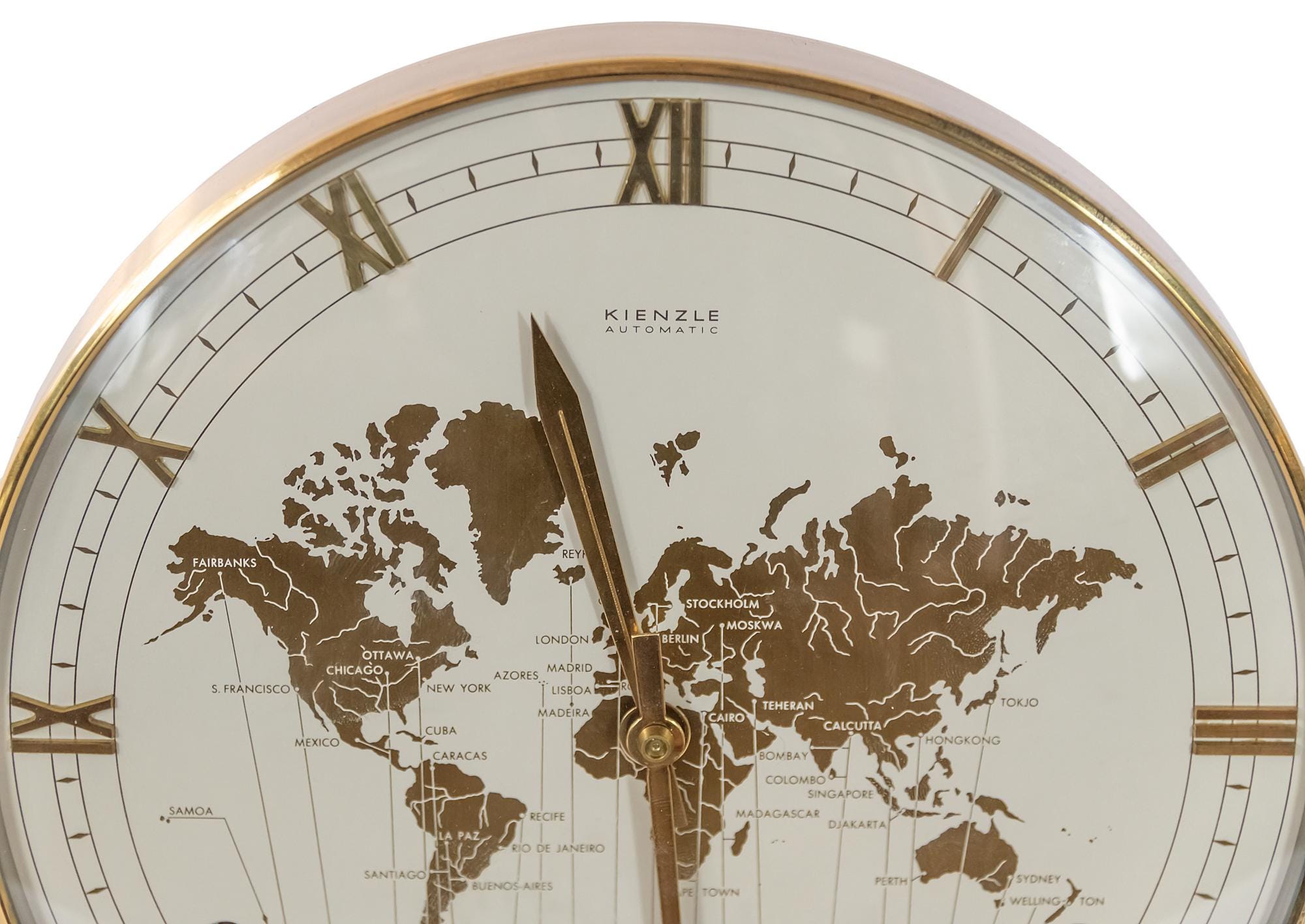 Vintage German Kienzle Clock, Circa 1960's - Etsy