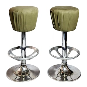 Pair of mid-century italian bar stools/ chairs