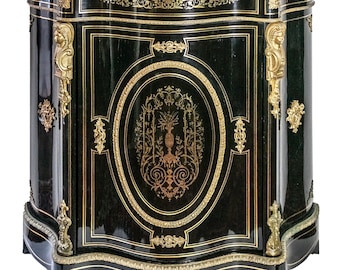 French XIX century Napoleon III cabinet