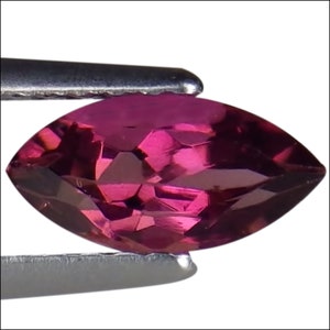 0.64 Ct Natural Pink Tourmaline Gemstone Pink Color Marquise Cut