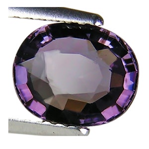 1.62 Ct Natural Purple Spinel Gemstone Purple Color Oval Cut