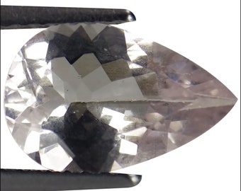 1.52 Ct Natural Aquamarine Gemstone Medium Blue Green Color Pear Cut