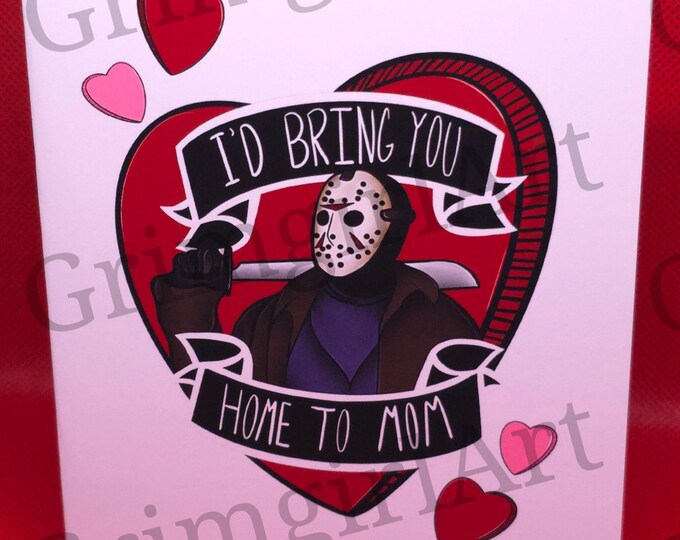 I'd Bring You Home To Mom - Horror Card - READ ALL INFO