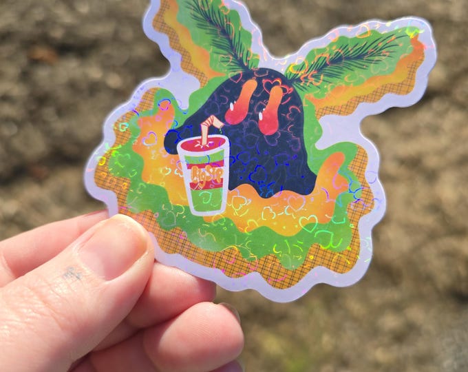 Trippy Mothman - Holographic Finish!