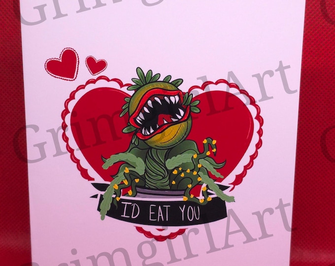 I'd Eat You - Horror Card - READ ALL INFO