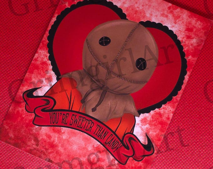 You're Sweeter Than Candy - Horror Card - READ ALL INFO