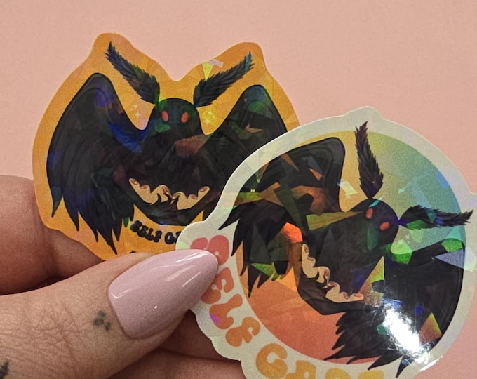 Mothman Self Care Stickers