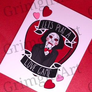 Let's Play A Love Game - Horrorkaart - LEES ALLE INFO