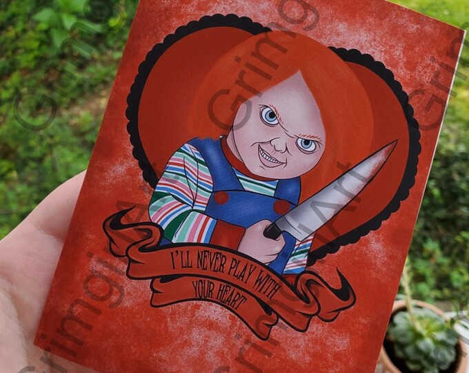 I'll Never Play With Your Heart - Horror Card - READ ALL INFO