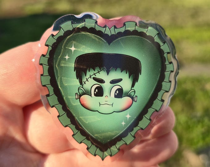 Franken-Cutie Magnetic Phone Grip