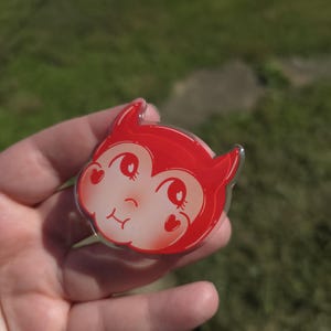 Grim Cutie Acrylic Phone Grip