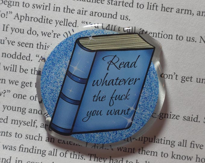 Book Pin Read Whatever the F*ck You Want