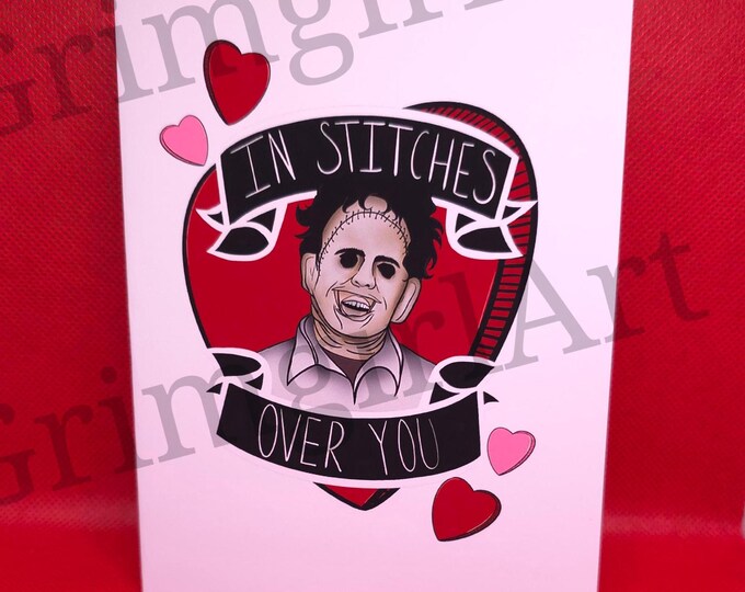 In Stitches Over You- Horror Card - READ ALL INFO