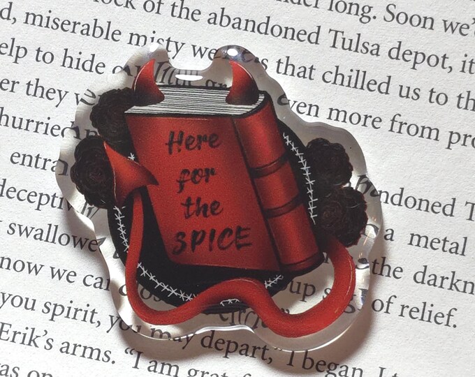 Book Pin Here for the Spice
