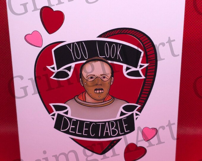 You Look Delectable - Horror Card - READ ALL INFO