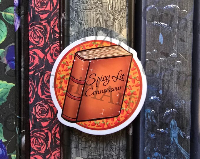 Book Sticker Spicy Lit